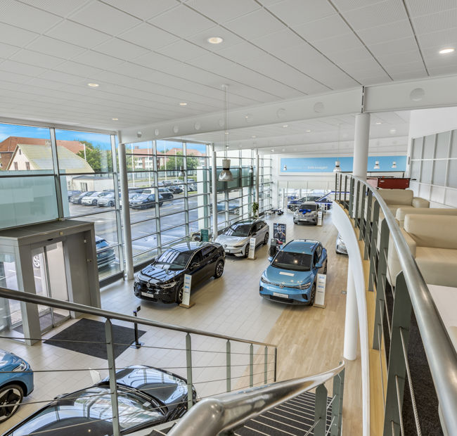 semler mobility volkswagen showroom i glostrup