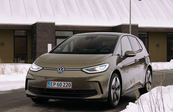 grøn id.3 max fra Semler Mobility i miljø