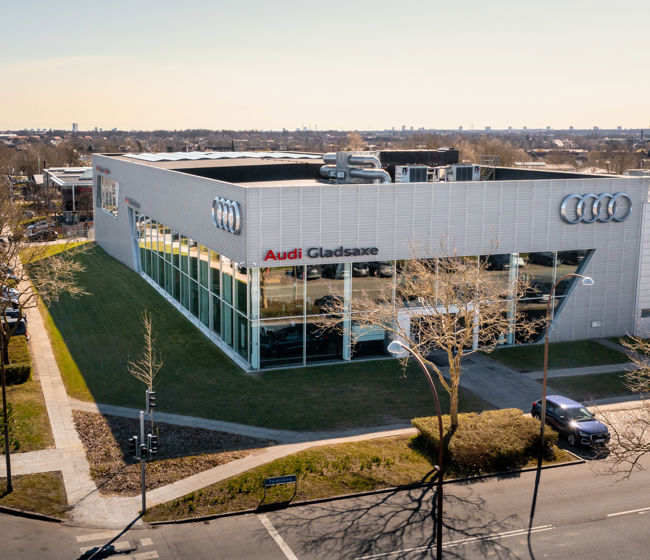 Bilforretning Audi i Gladsaxe