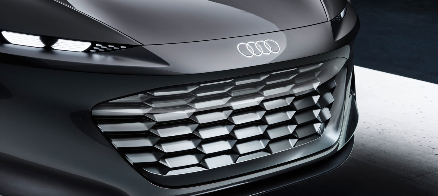 Audi nærbillede af bil