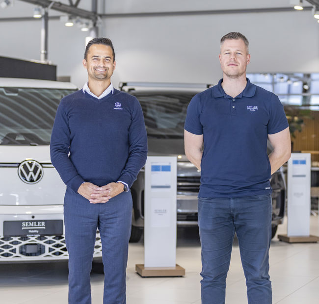 Salgsrådgiver fra Semler Mobility på Amager