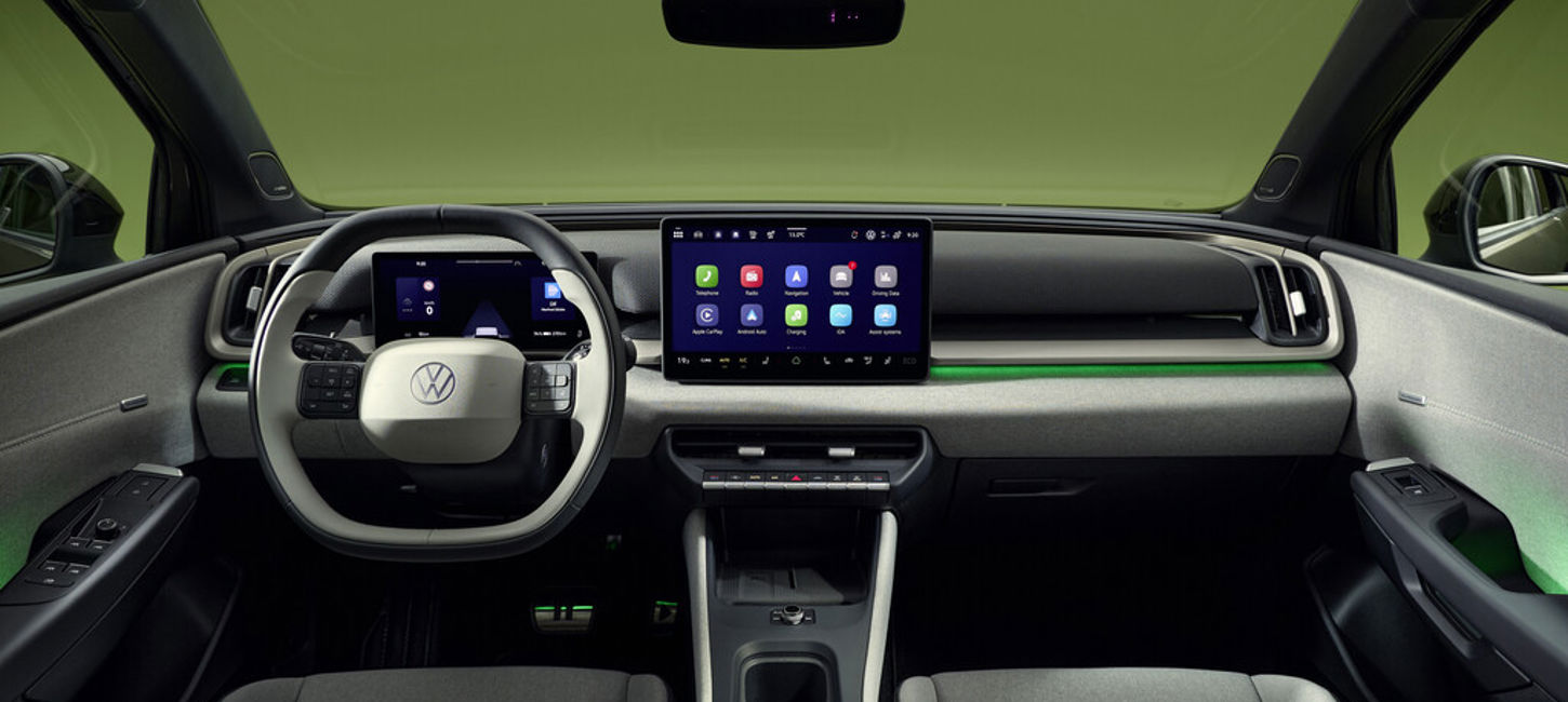 Volkswagen ID. Cross interiør med den digitale cockpit i fokus