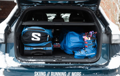 pakket bagagerum til skiferie