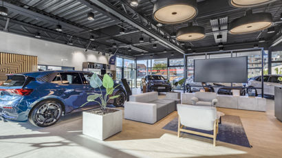 Cupra Showroom hos Semler Mobility i Odense