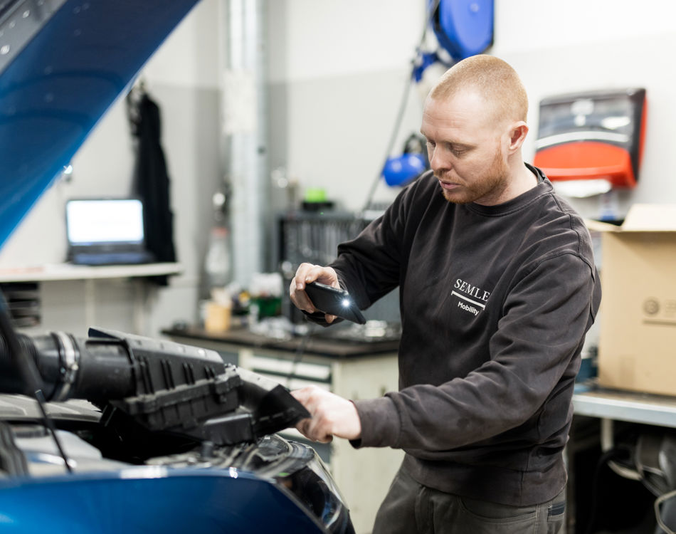 Servicecam hos Semler Mobility