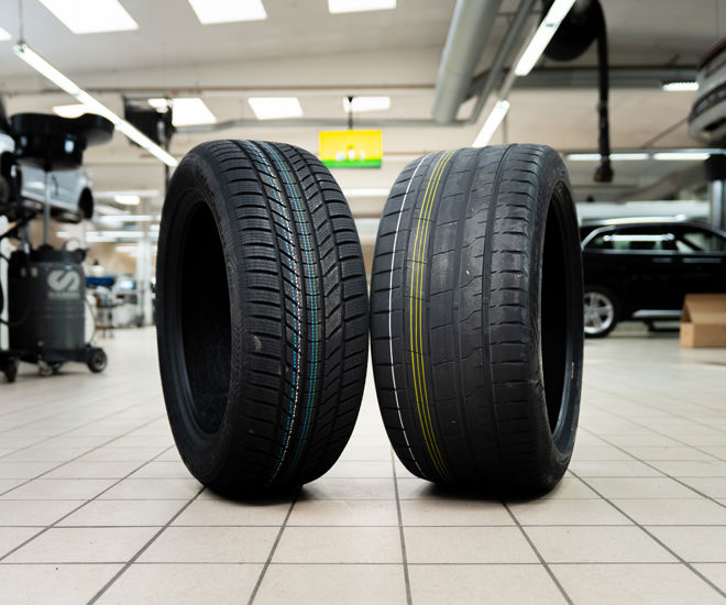 Vinterdæk og sommerdæk