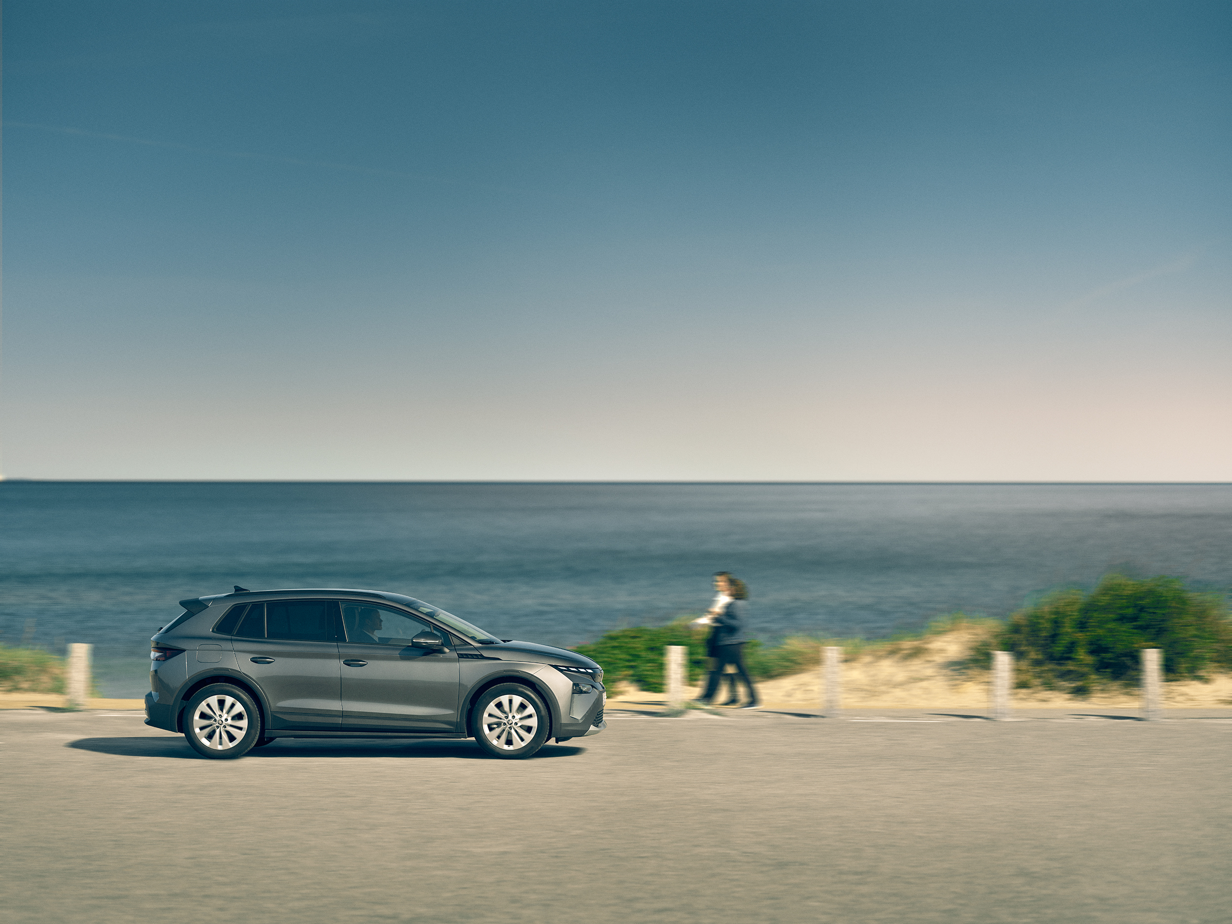 Semler Mobility bil ude ved stranden
