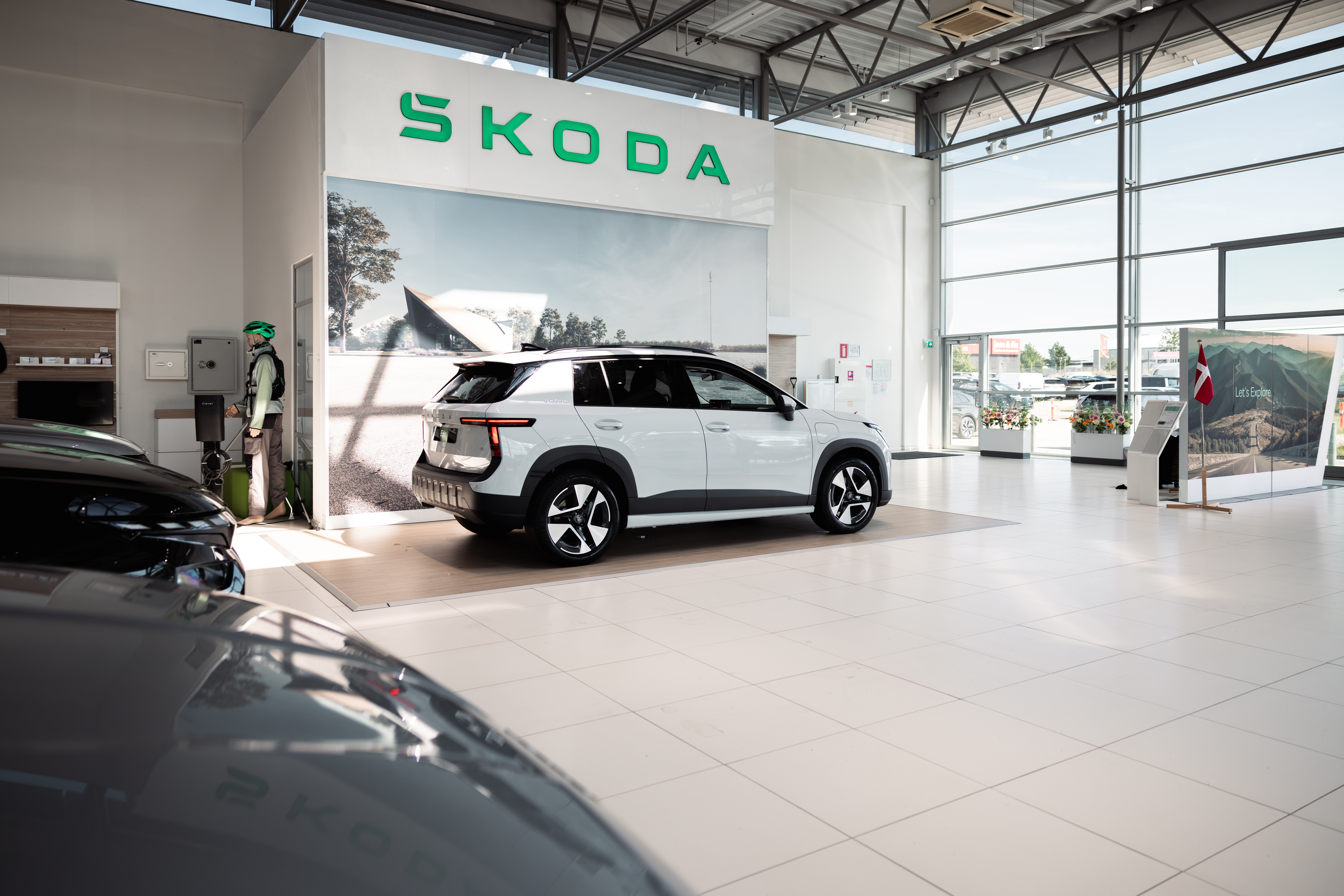 Skoda Epiq i Semler Mobility showroom