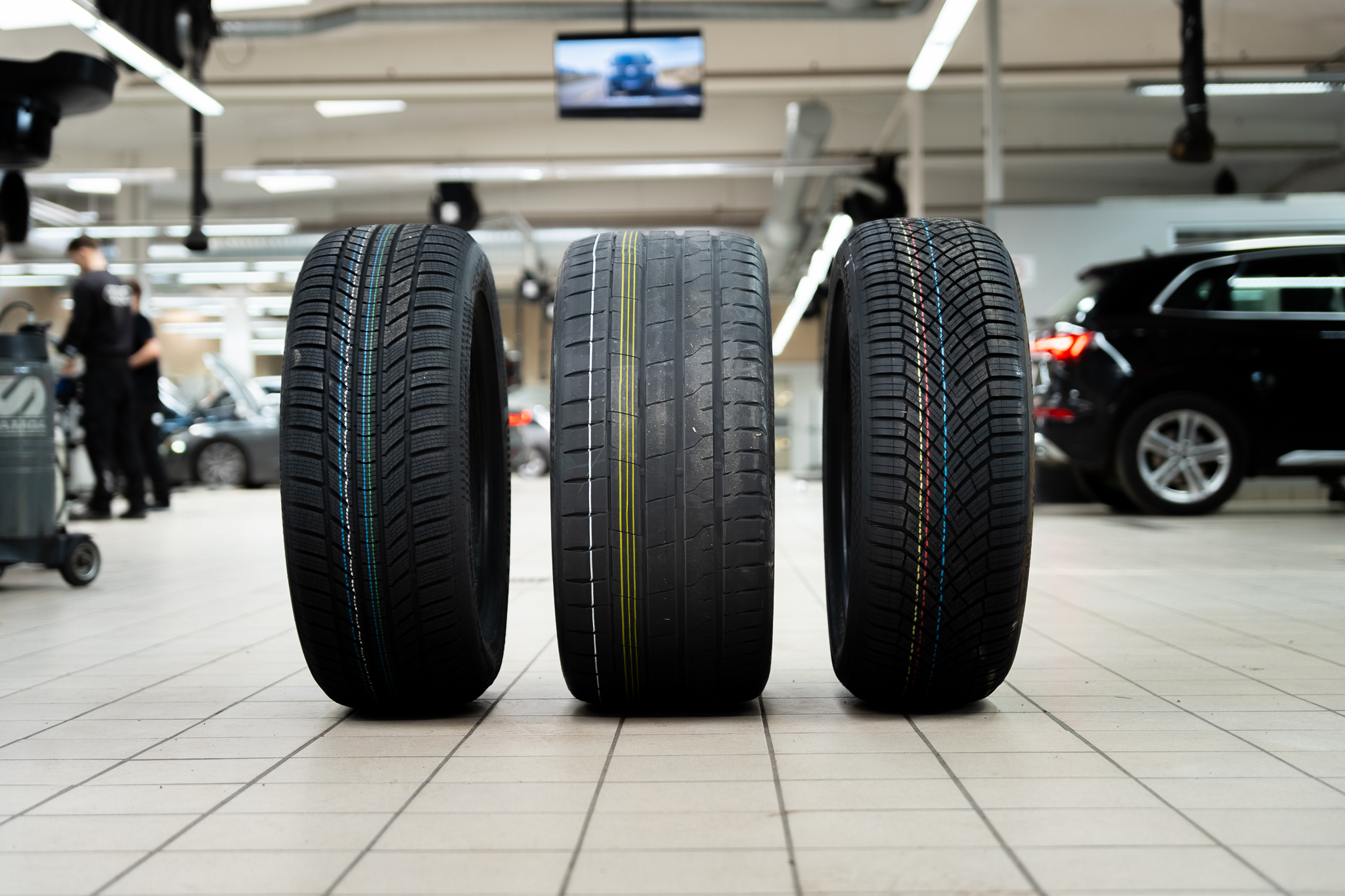 Vinter, sommer og helårsdæk 